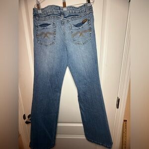 Stylish Blue Boot Cut Women's Jeans